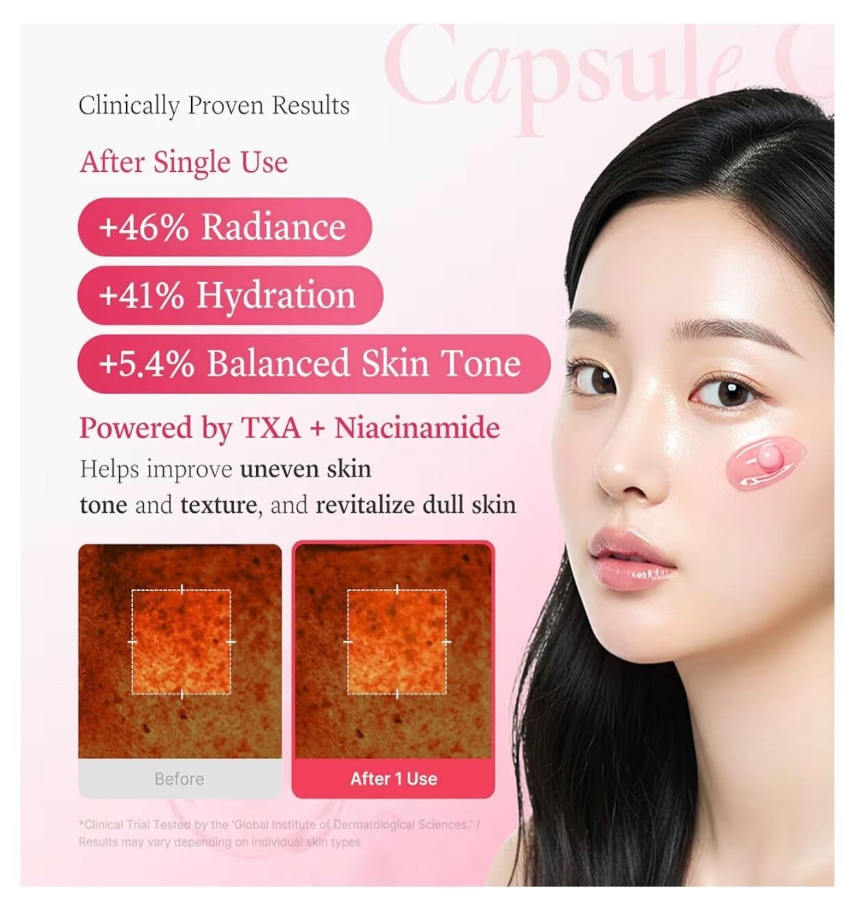 Medicube TXA Naicinamide Capsule face Cream 55g