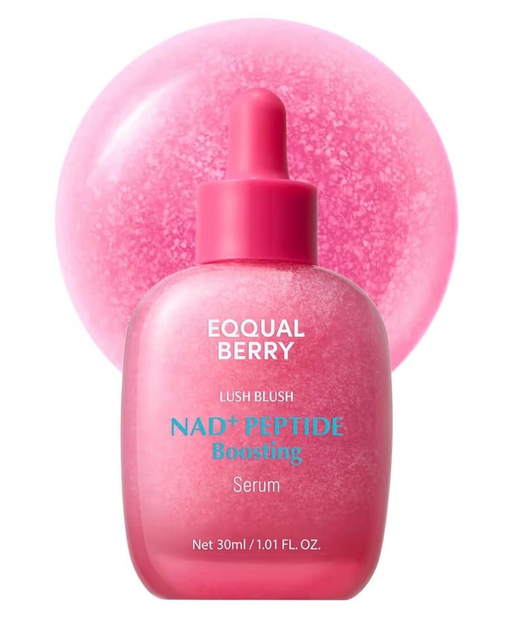 Eqqualberry lush blush NAD+Peptide Boosting serum 30ml