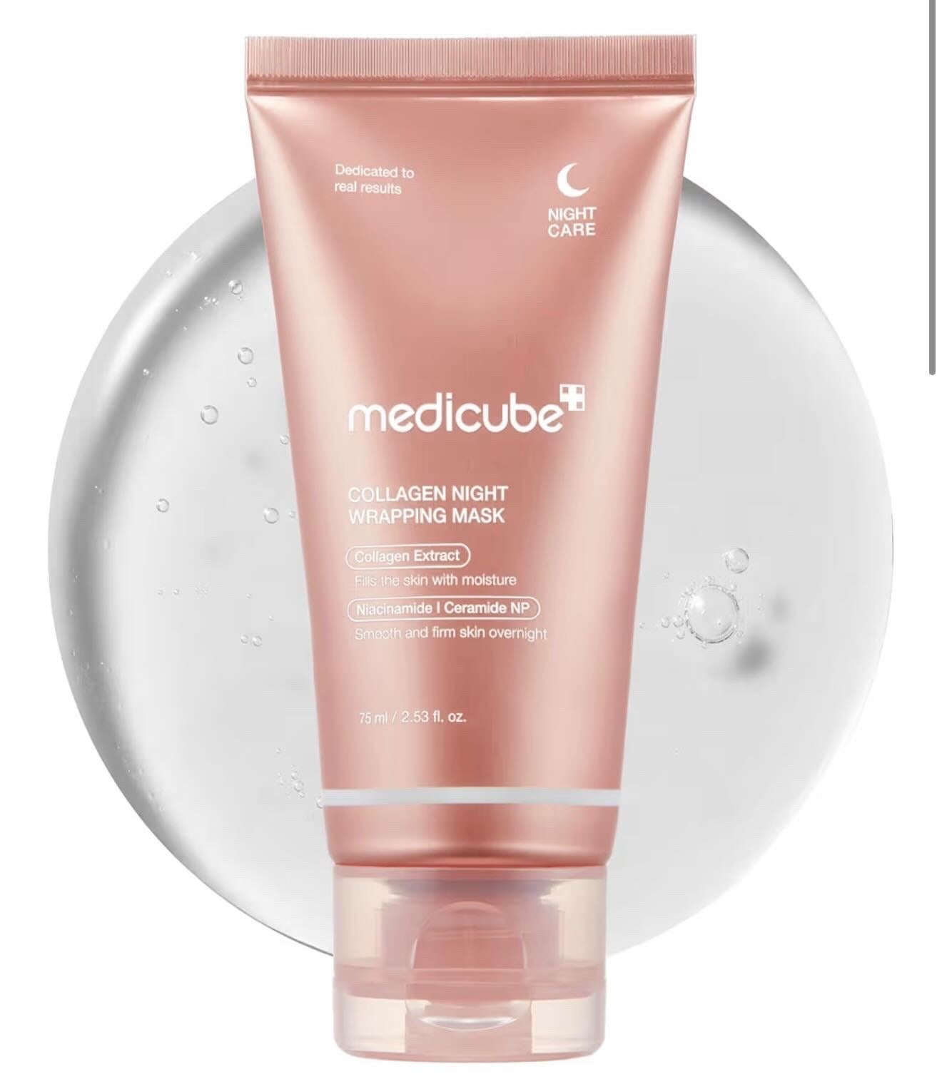 Medicube Collagen Night Wrapping peel off face mask