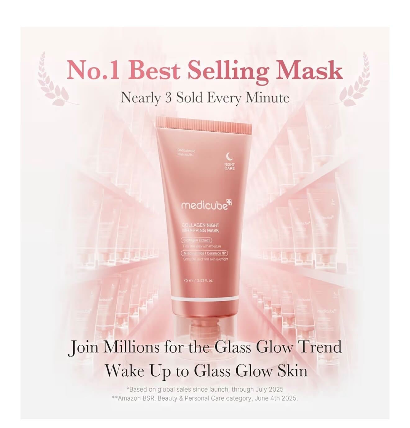 Medicube Collagen Night Wrapping peel off face mask