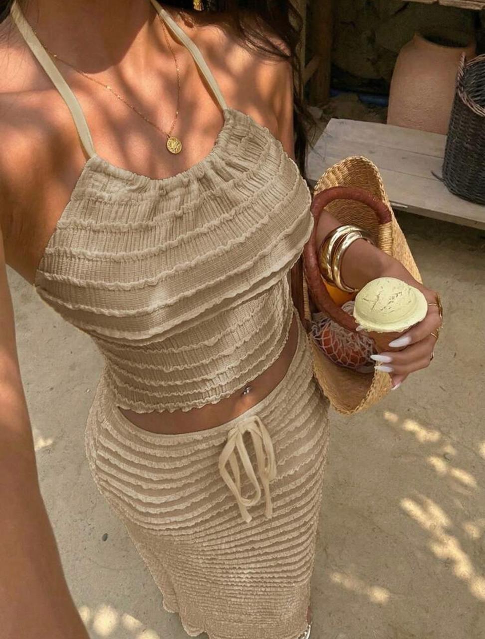 Women’s summer elegant set {2 pc}